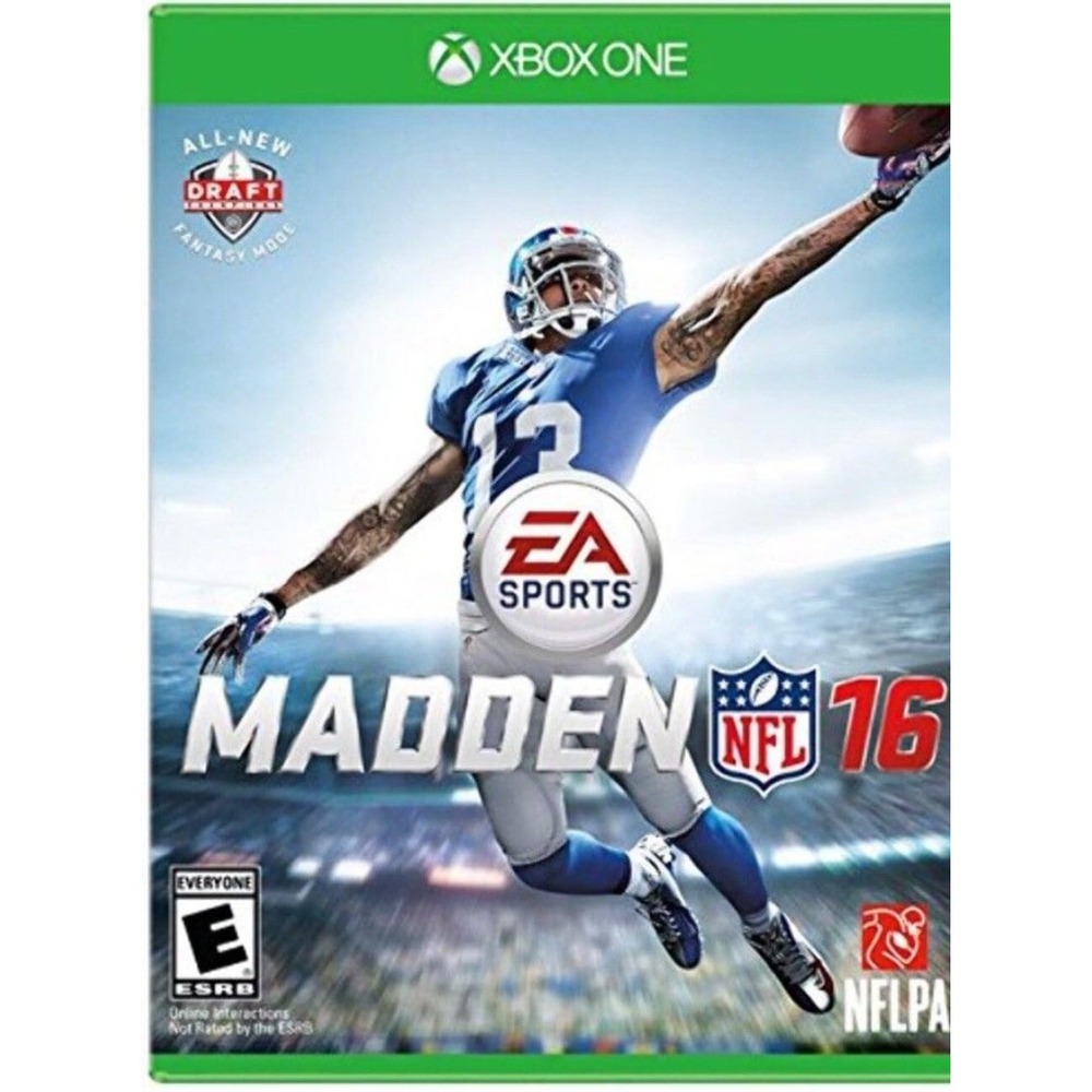 Madden‎ NFL 16 XBox One Video Game NFLPA Rated E